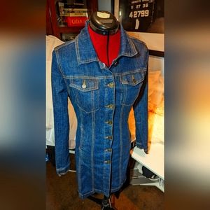 Indigo Rein Jean Jacket/Dress Medium
